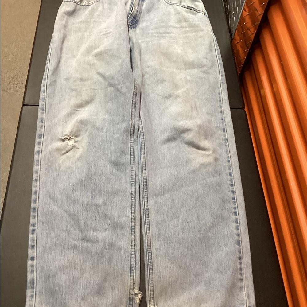 Levi's Light Blue Straight Jeans w34 L32